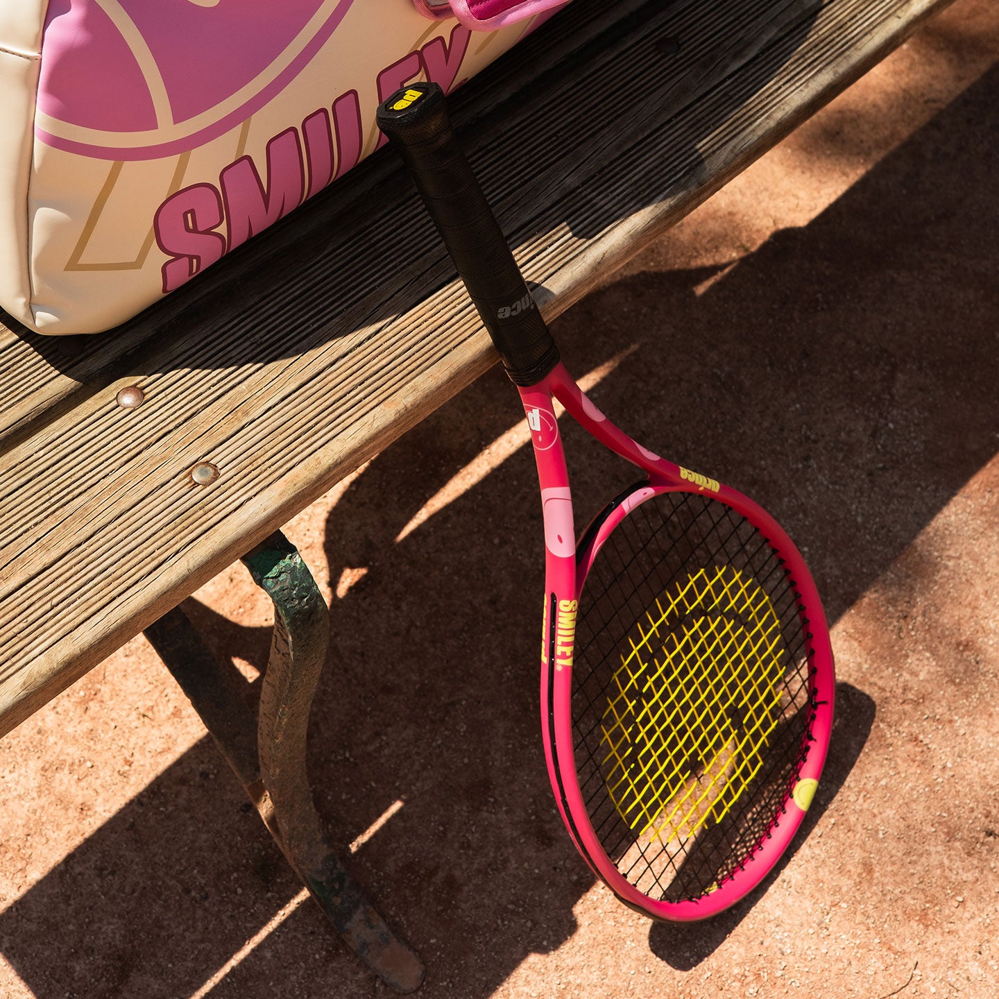 BEAST POWER 270 PINK SMILEY  (已穿線) (Grip 2)