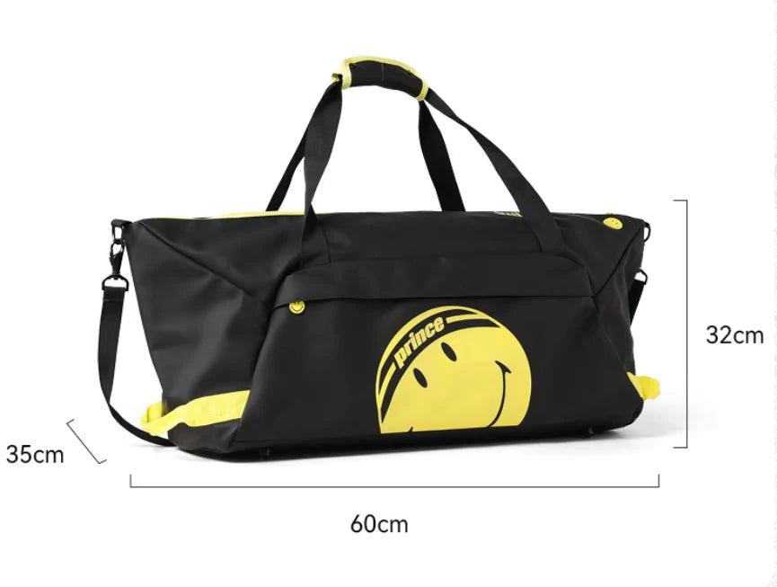 DUFFEL PRINCE X SMILEY BK