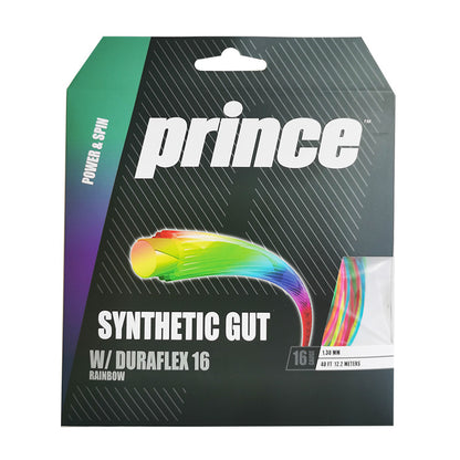 Synthetic Gut w/Duraflex Rainbow 16 彩虹线