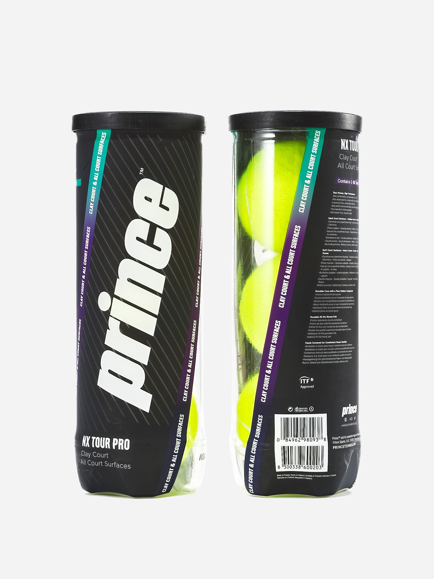 Prince NX Tour Pro Tennis Balls